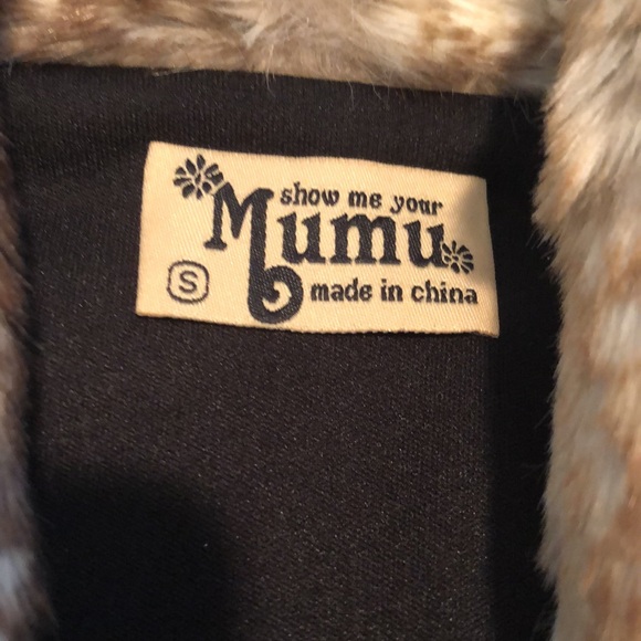 Show Me Your Mumu Fausta FauxFur Vest Women’s Size S - Picture 6 of 11